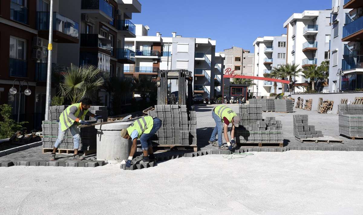 KUŞADASI BELEDİYESİ’NDEN DEĞİRMENDERE’YE 30 MİLYONLUK YATIRIM 