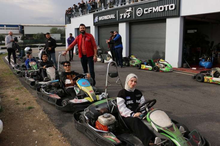 Nazilli Go-Kart Pistinde Gençler Yarıştı